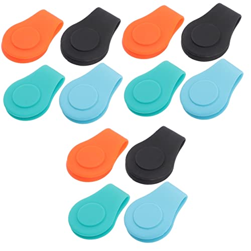 Pince magnétique de golf HEMOTON en silicone pour ne plus perdre votre marqueur