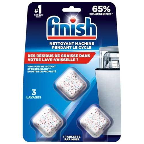 Finish nettoyant machine pendant le cycle 3 tablettes - vue 3
