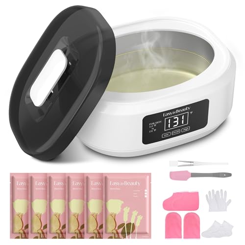 EASYINBEAUTY Paraffin Wax Machine with 6 Wax Packs