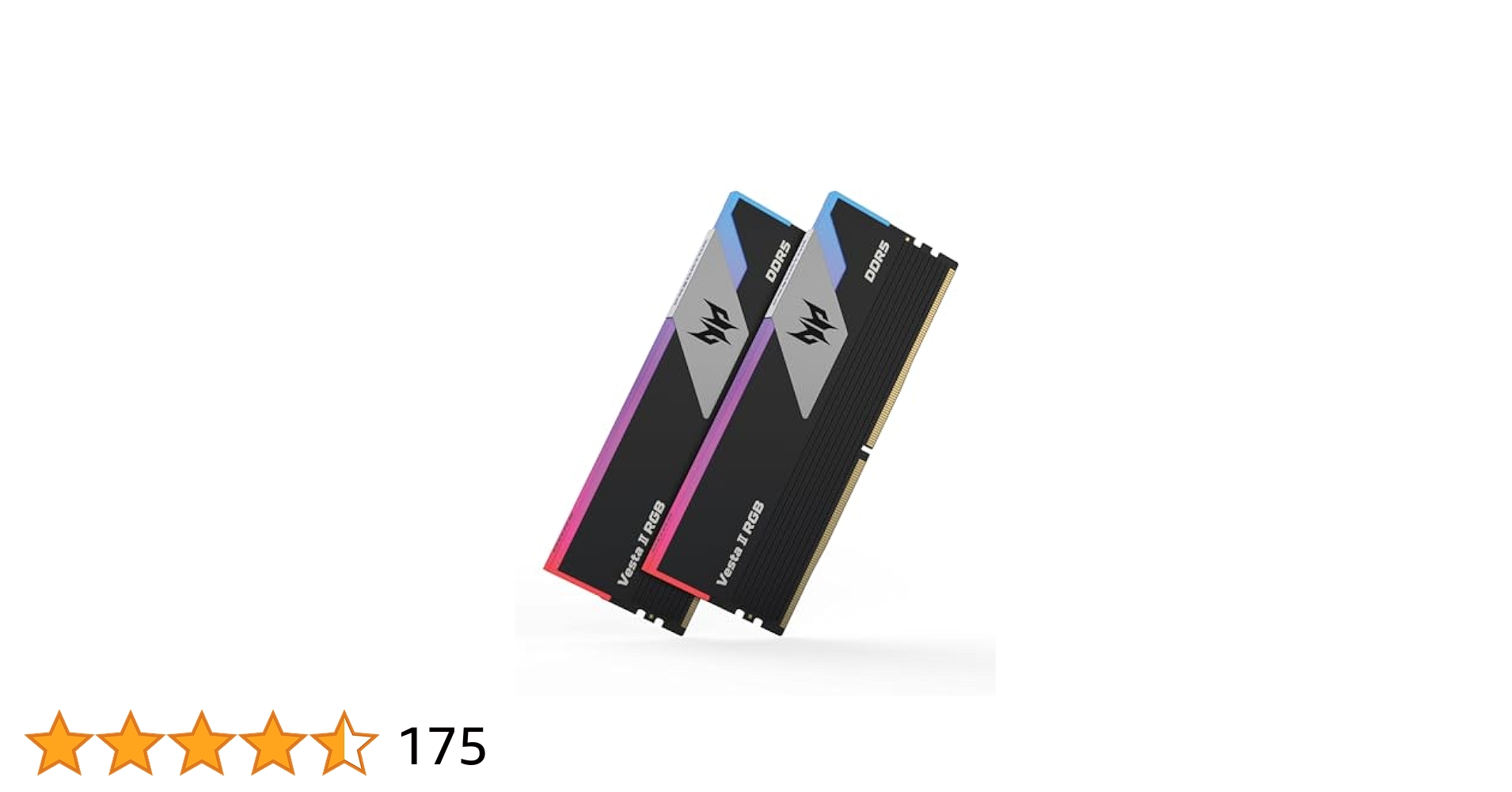 メモリー Acer Predator Vesta II DDR5 32Gb Acer Predator Vesta II RGB DDR5 RAM 32GB (16GBx2) 6000MHz