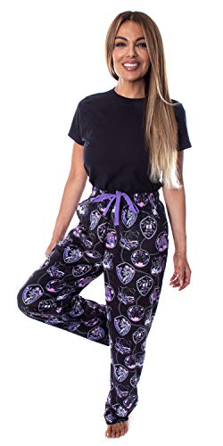 Disney Villains Women's Ursula And Cruella De Vil Smooth Fleece Sleep Bottoms Lounge Pajama Pants (3X-Large) #TOP3