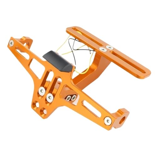 �̂��߂� CBR1000RR CB500F CB650F CB1000R Grom MSX 125 RC51 ���A�e�[�� Tidy �t�F���_�[�G���~�l�[�^�[�i���o�[�v���[�g�z���_�[�u���P�b�g �I�[�g�o�C�i���o�[�v���[�g�t���[���z���_�[(5)