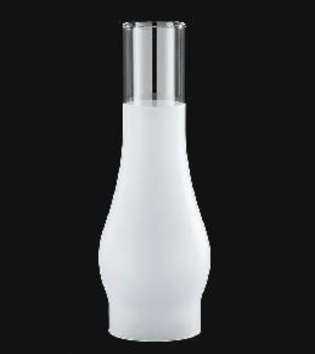 B&P Lamp Slim Frosted Chimney