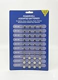 40 Pack Small Power Cells – Mixed Sizes for Electronics, Toys & More