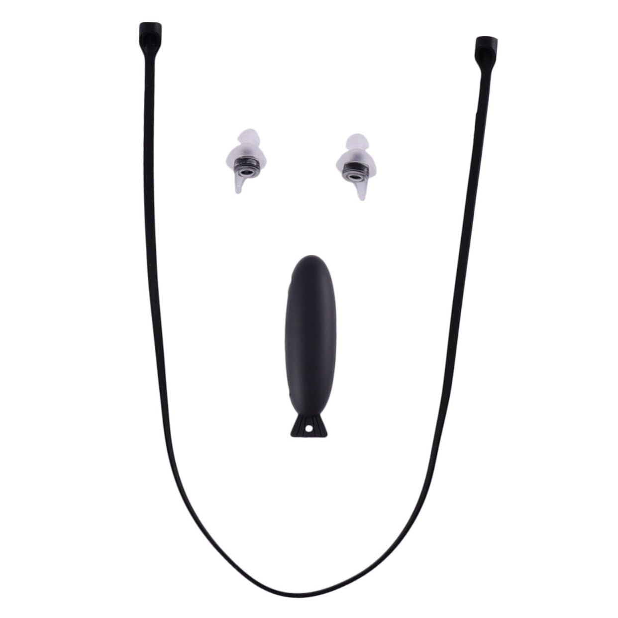 Mobestech 3juegos Tapones De Oído De Silicona Para Cancelación De Ruido Para Dormir Viajar y Trabajar Ergonomía y Comodidad Filtro Negro y Línea Transparente Protección Auditiva