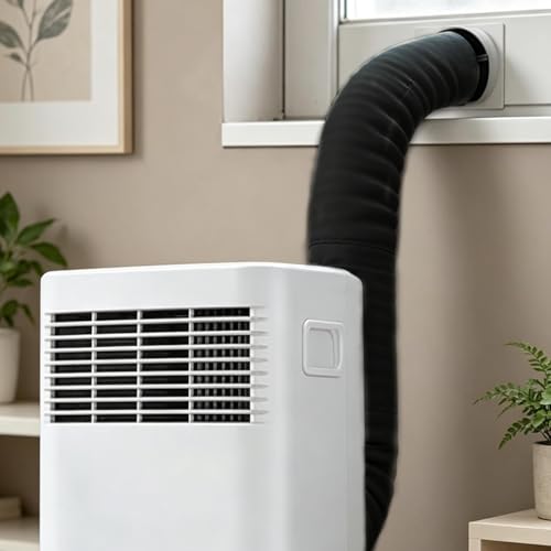 Cubierta manguera aire acondicionado portátil: aísla el calor y resiste los rayos UV en casa 3