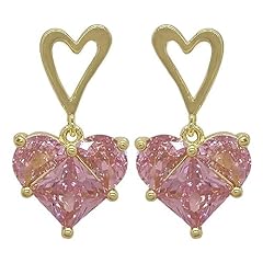 K3:Pink Heart Earrings