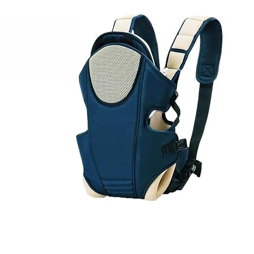 Comfibumss Baby Carrier Bag for 0 to 18 Month Baby, with 3 Carry Positions for 0 to 18 Months Baby, Max Weight Up to 12 Kgs (Dark Blue-Cream) Toddler-image-10