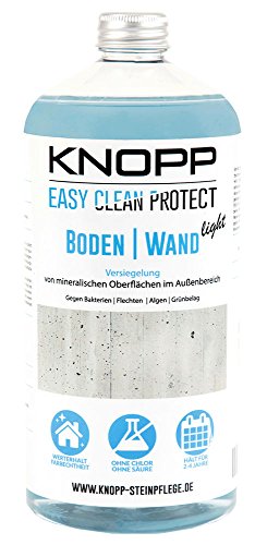 Preisvergleich Produktbild KNOPP Steinversiegelung, Imprägnierung und Langzeitschutz vor Flechten, Grünbelag, Bakterien und Algen, gebrauchsfertig, 1l