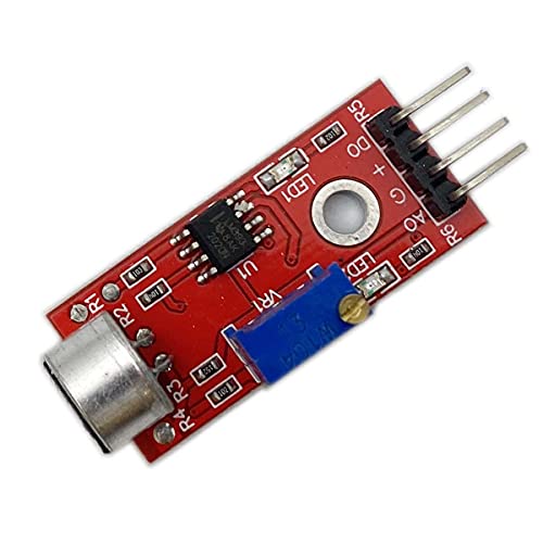 Kiro&Seeu 3 peças sensor de microfone de alta sensibilidade AVR PIC módulo de detecção de som compat