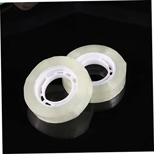 Tofficu 12 peças de fita invisível fita de vedação fita adesiva de mesa suprimentos de papelaria fit