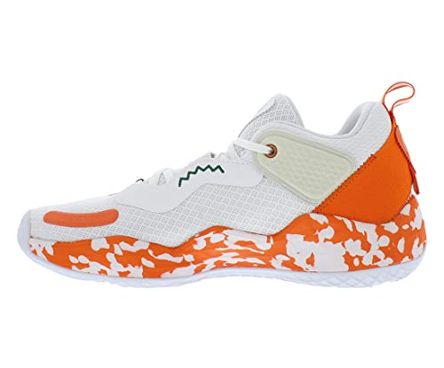 Adidas Sm D.o.n. Issue 3 Unisex Shoes Size 10.5, Color: White/Orange #TOP3