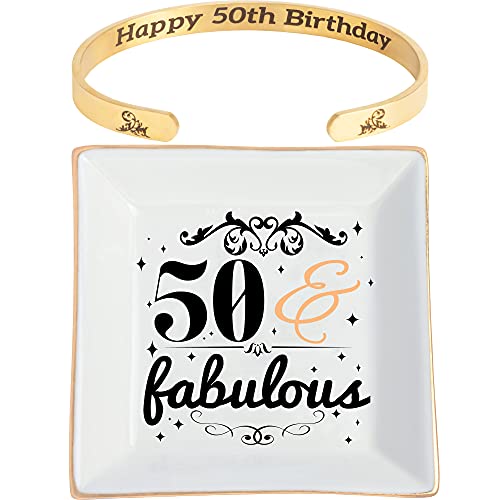 50th birthday,50th birthday gifts for women,50th birthday trinket tray,50th jewelry dish,50th birthday gifts,womens 50th birthday gifts,gifts for women turning 50,50th birthday jewelry tray,50th bday