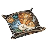 modern leather chesterfield sofa uk Piel de PVC de calidad: hecha de piel de PVC de doble cara resistente a los arañazos e impermeable, esta bandeja de almacenamiento no solo es fácil de limpiar, sino también duradera, asegurando que tus objetos pequeños estén siempre protegidos y organizados. Disponible en dos tamaños: S: 7.9 x 7.9 pulgadas, M: 9.8 x 9.8 pulgadas