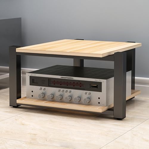 Support audio domestique et étagère d'angle robuste en métal