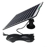 Compatibilité des appareils de sécurité : parfaitement conçu pour les appareils qui utilisent des piles de 3 V ou 5 V, ce chargeur solaire est un ajout à votre configuration de sécurité domestique.