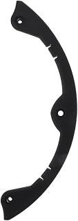 iplusmile 1 Juego Tiras De Parachoques De Esquí Protector De Cubierta De Patineta De Skate Protección De Snowboard Tira De Protección contra Colisiones De Snowboard Negro Pbt