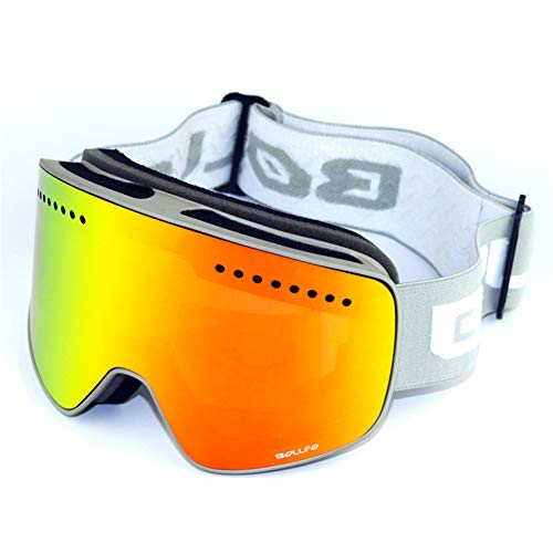 Gafas de esquí contra el viento helado y deslumbramiento con protección solar UV400