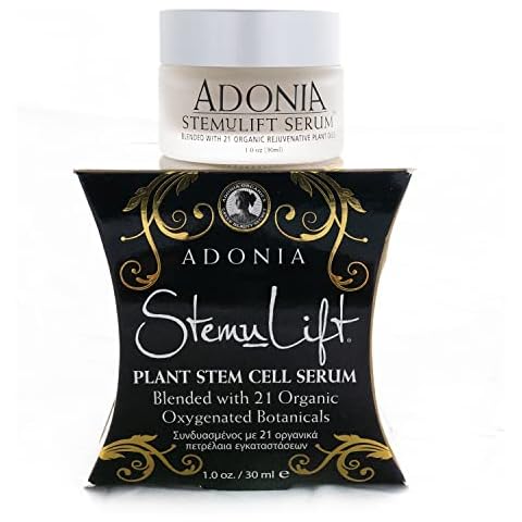 Adonia Organics Stemulift Rapid Wrinkle Repair Serum - Face Moisturizer, Daily Anti-Aging Face Cream - Fights Fine Lines & Wrinkles Cover