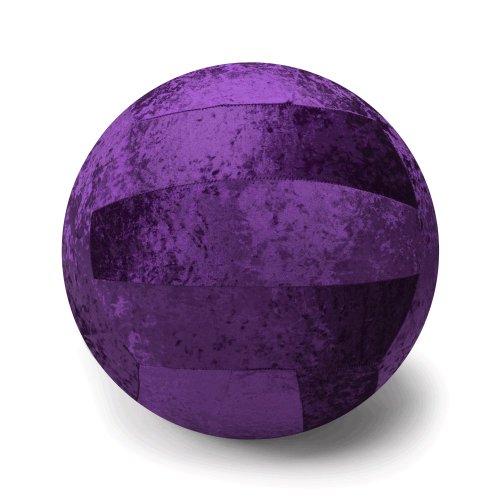 Gaiam Balance Ball Chair Cover (Plum)
