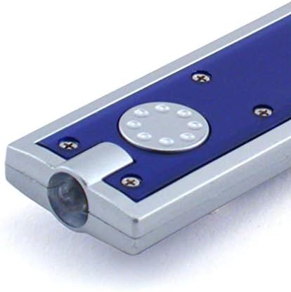 The Classics Thin LED Flashlight on Keychain, Assorted Colors (TPG-27501)