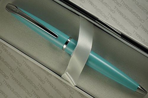 Cross Executive Companion Limited Edition ATX Pearlescent Teal-Blue and Polished appointments Ballpoint Pen by A.T. Cross