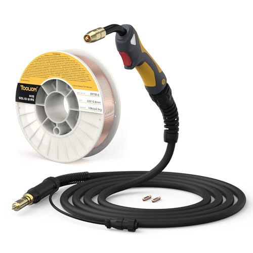 Image of TOOLIOM MIG Gun 150Amp +ER70S-6 .030"(0.8 mm) Welding Wire