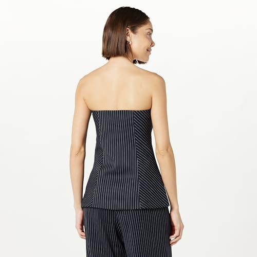 Image of The Drop womens Stowe Woven Strapless Tunic