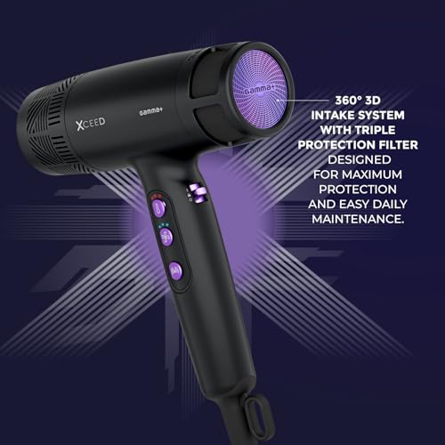 Sèche-cheveux professionnel Gamma+ XCEED design italien - 7