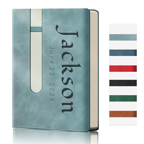 Personalisiertes Leder Journal Custom Notebook Customized Gravierte Journal Geschenk für Freunde, Mitarbeiter, Graduierung, Lehrer Personalisiertes Leder Journal Custom Notebook Customized Gravierte Journal Geschenk für Freunde, Mitarbeiter, Graduierung, Lehrer