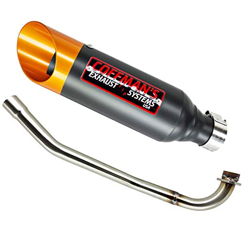 Coffman’s Full Exhaust System for Honda Grom 125 (2014-2020) with Gold Tip