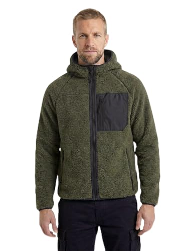 Image of Brandit Teddy Fleece Work Jacket 15Y. Limited Edition, Colour: Olive, Size: L, olive, L