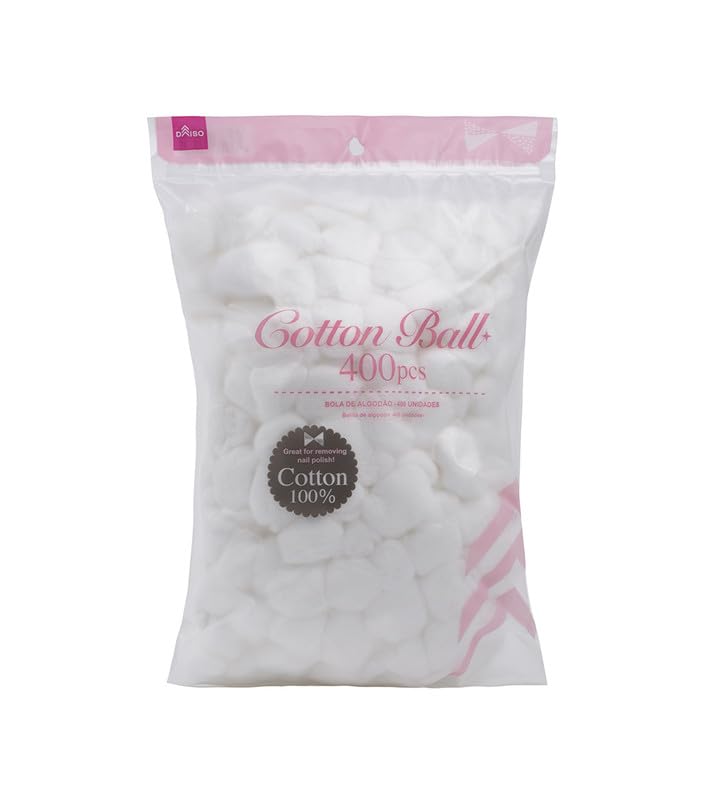 Daiso Cotton Balls - Pack Of 400