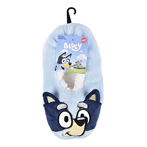 Bluey Girl's Snuggle Toe Plush Footlet Socks Slippers4