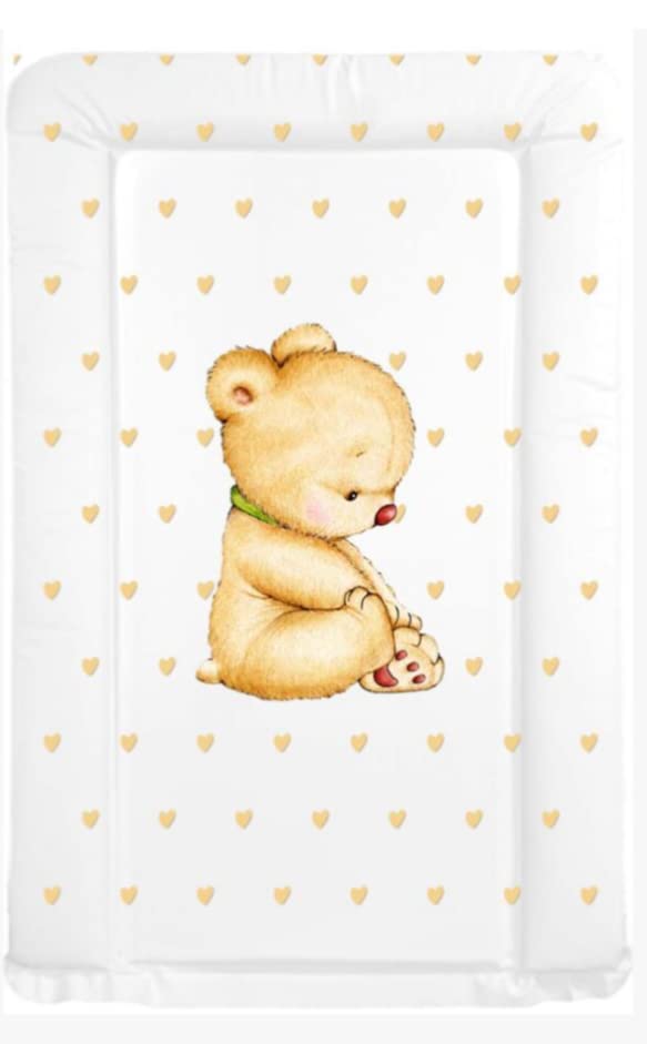 Sunnybabies Baby Changing Mat, Waterproof, Multiple Nursery Designs, Unisex Patterns (Teddy Love)