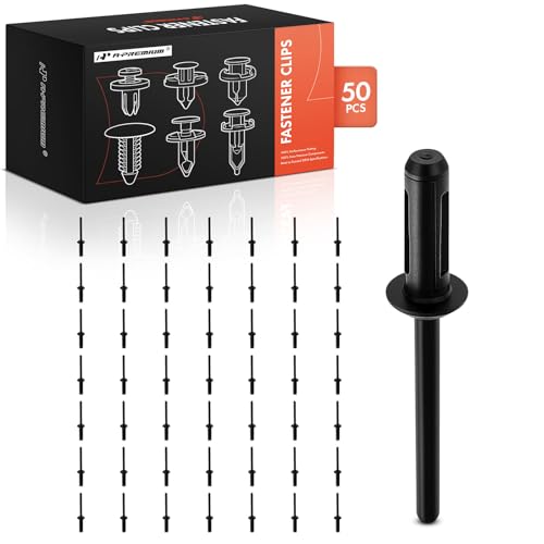 Rivets en nylon haute résistance pour pare-chocs avant Camaro trou de 4.76 mm