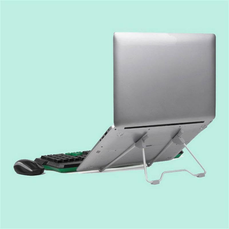 Soporte para laptop de altura modificable y base de aluminio 5