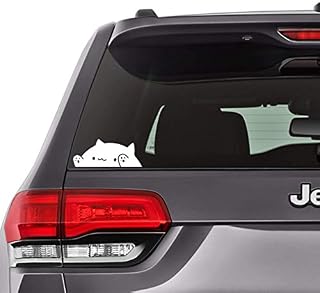 Bongo Cat Meme Funny Sticker, Bumper, Laptop, Car Window, YETI Cup Decal 5"x2"