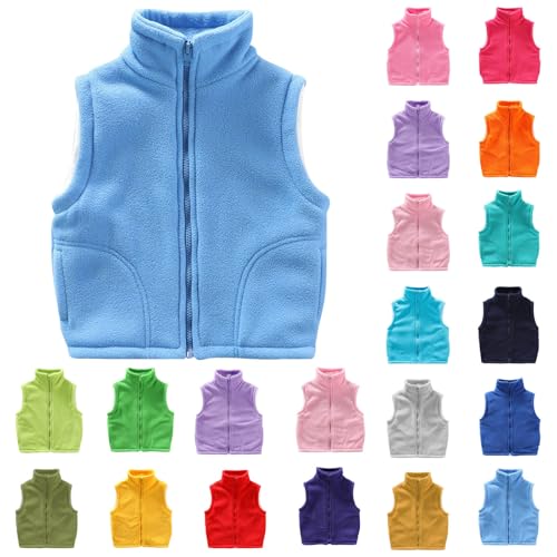 Kleinkind Kinder Fleeceweste Unisex Jungen Mädchen Fleece Weste...