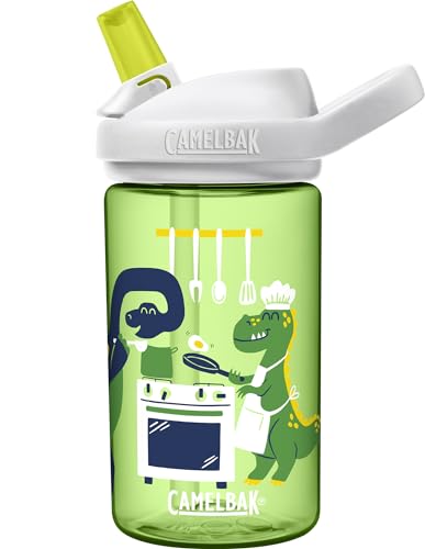Image of CamelBak Eddy+ Kids Bite Valve Straw Tritan Renew Water Bottle | Kids, with Tritan Renew