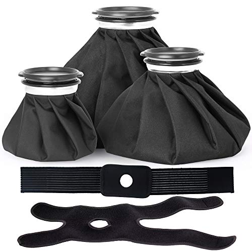 Ice Packs for Injuries Reusable refillable Cold Pack for Kids Teenagers Adults Cold Compress for Swelling Bruises Wisdom Teeth Breastfeeding Headaches 5-Pack 6