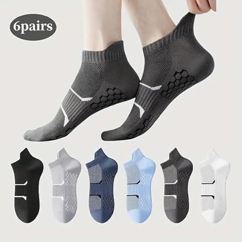 Image of DIVUE Ankle Length Socks For Men And Women Free Size Pack of 6 | Made With Cotton Breathable, Anti Odour & Moisture Absorbent cotton unisex Cute Multicolor design (Multi Color)