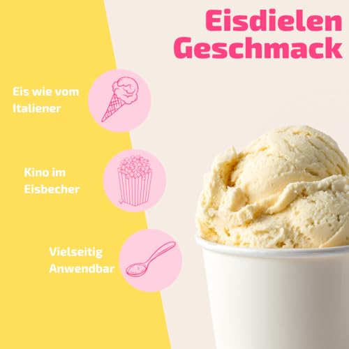 Popcorn Eispaste │ MEGA GESCHMACK │ Pimpe dein Eis uvm mit einer extra Portion Geschmack auf │ Für alle die mehr wollen als langweiliges Eis │ Inhalt 250 g – Bild 3