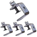 ▲ Material resistente: hecho de acero inoxidable 304 de alta calidad, la superficie está galvanizada y pulida, resistente a la corrosión y al óxido, color brillante, muy fuerte y no es fácil de romper.