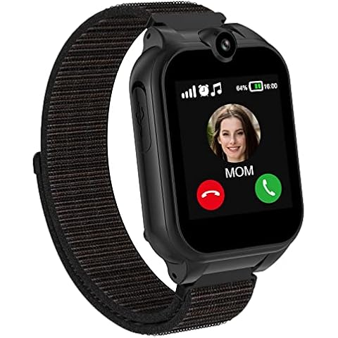 Reloj Inteligente PTHTECHUS para Niños con Juegos y Linterna Cover