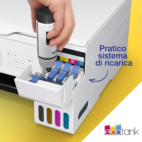 Epson Stampante Inkjet ET-2876, Inkjet - 8