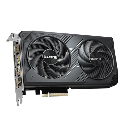 GIGABYTE GeForce RTX 5060 - Scheda grafica WINDFORCE OC 8G, GDDR7 a 128 bit, PCIe 5.0, sistema di raffreddamento WINDFORCE, scheda video GV-N5060WF2OC-8GD - Scheda video - Immagine 3