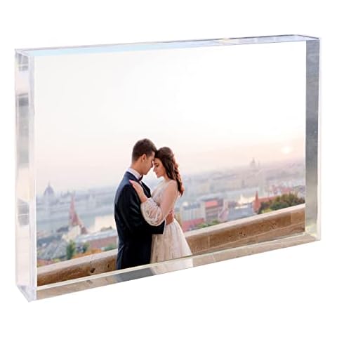 Canetti Design The Original Magnet Frame in Frame -Clear Acrylic (Clear, 5x7) Cover