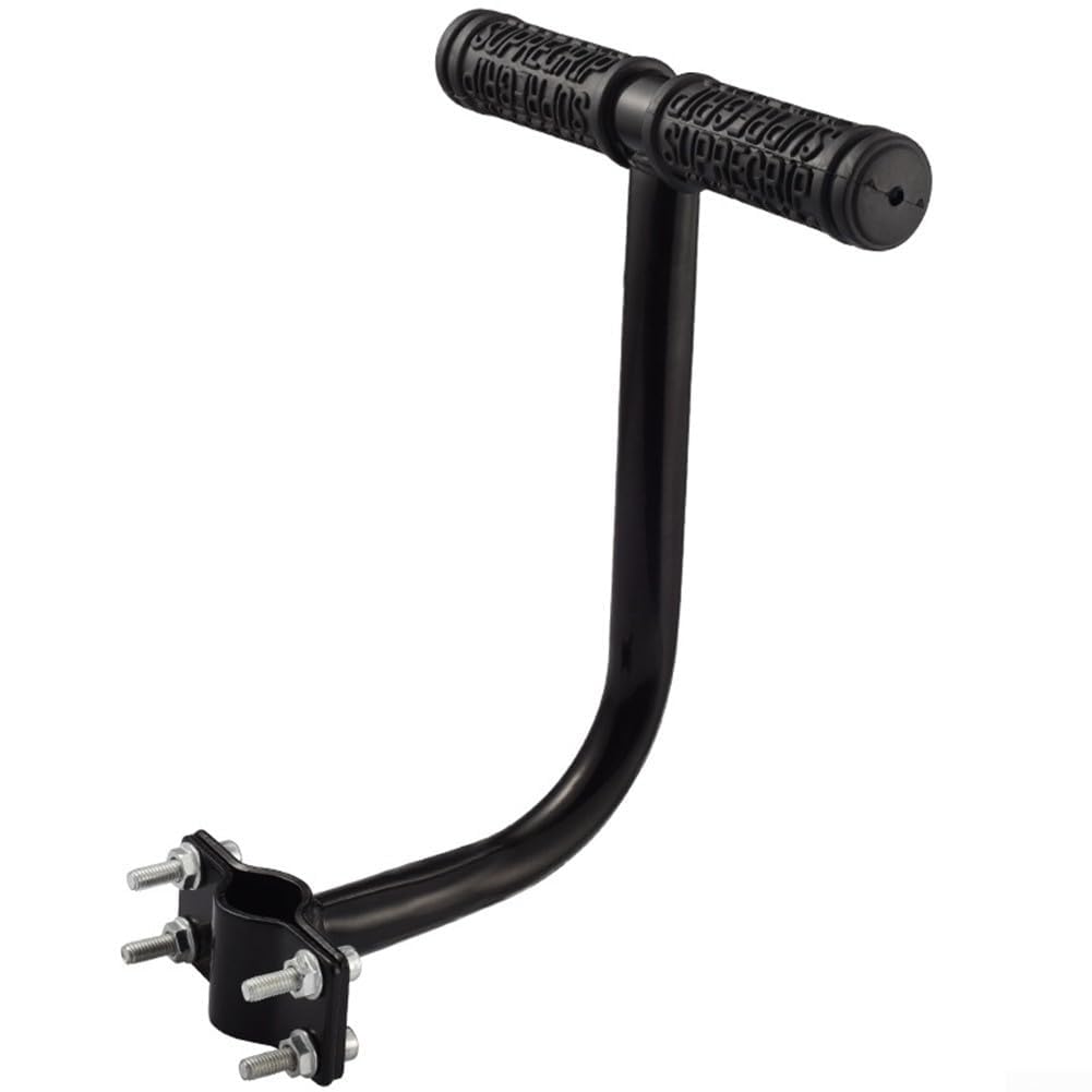 BlissfulAbode Bracciolo di sicurezza per seggiolino per bicicletta per bambini, maniglia posteriore per MTB (M)