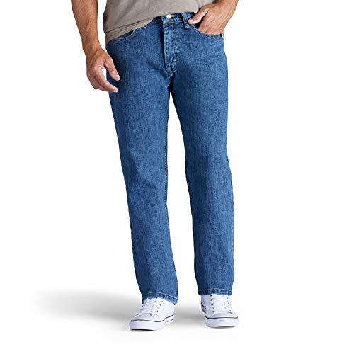 Image of Lee Men's Relaxed Fit Cotton Jeans